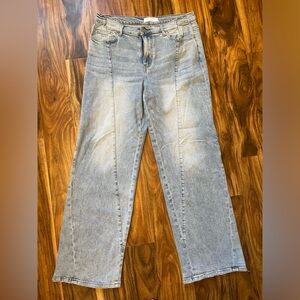 VERVET BY FLYING MONKEY High Rise Jeans - Light Blue